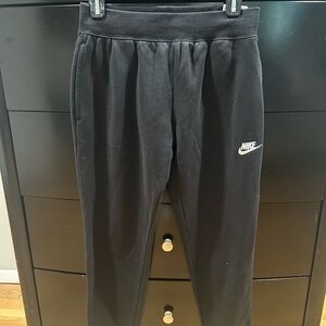 Black Nike sweat pants - Large